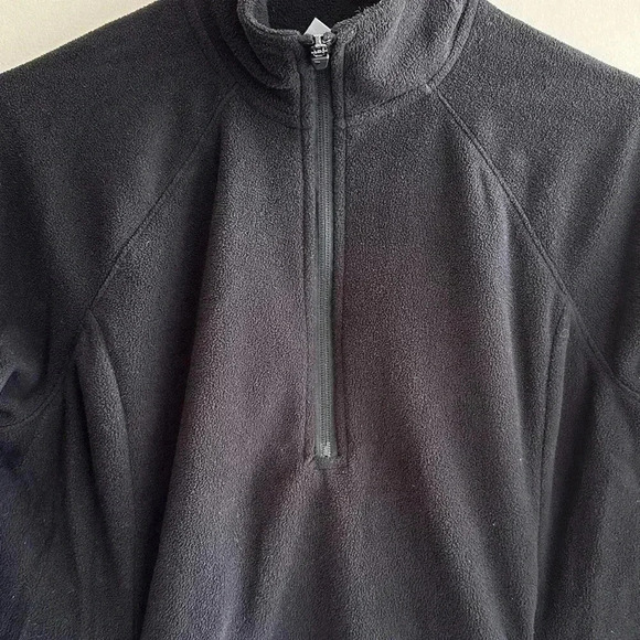 Old Navy Go-Warm Micro Performance Fleece 1/4-Zip Sweatshirt, Black Jack, M - Picture 3 of 16